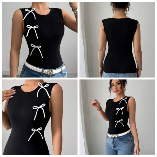 Bow shirt posh COCOMONEY