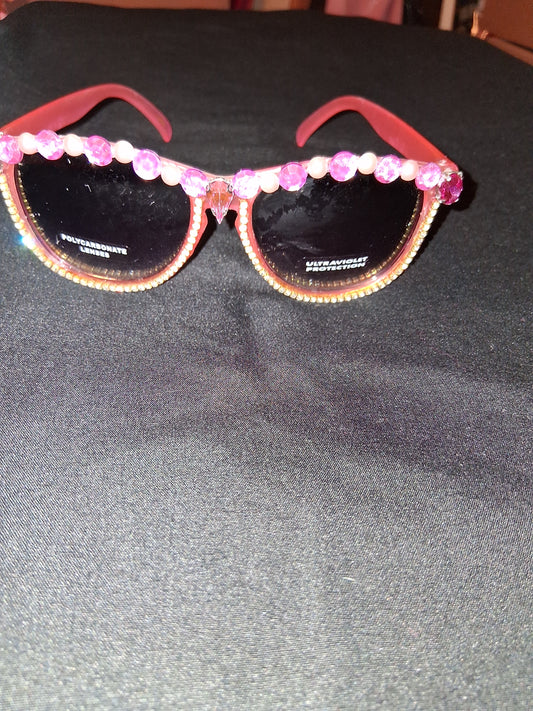 COCOMONEY GLASSES 1 OF A KIND CUSTOM SUN GLASSES PLASTIC 🕶 comes with free gifts 🎁