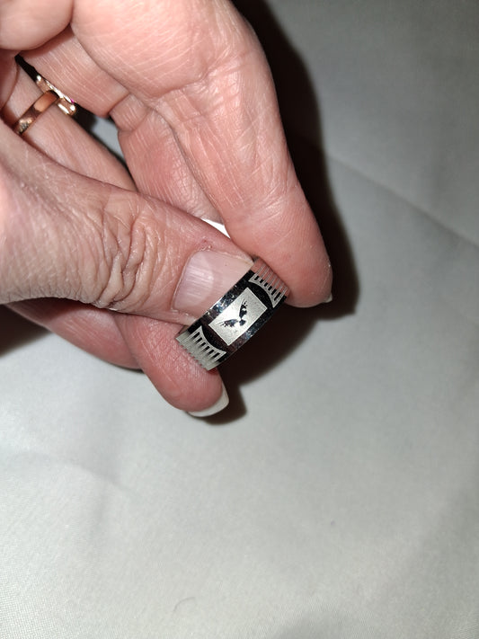 COCOMONEY Men's ring costume jewelry size 8 stainless steel
