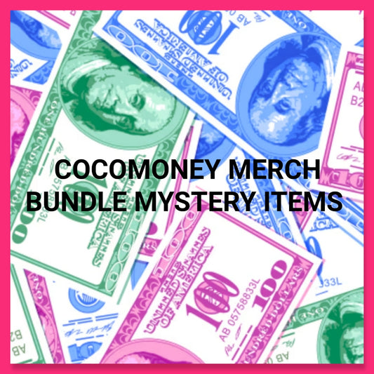 COCOMONEY MERCH BUNDLE SURPRISE MERCH MYSTERY ITEMS with free gift