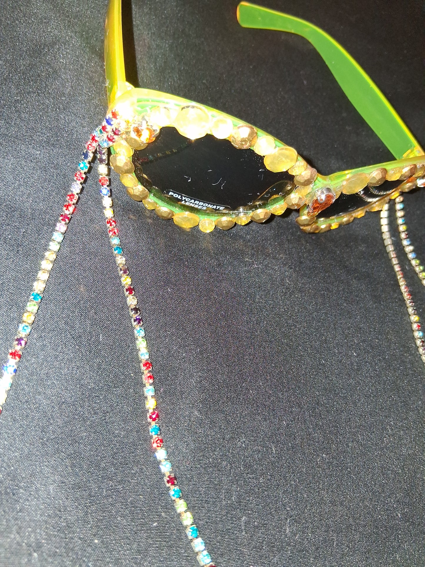 COCOMONEY GLASSES 1 OF A KIND CUSTOM SUN GLASSES PLASTIC 🕶 comes with free gifts 🎁