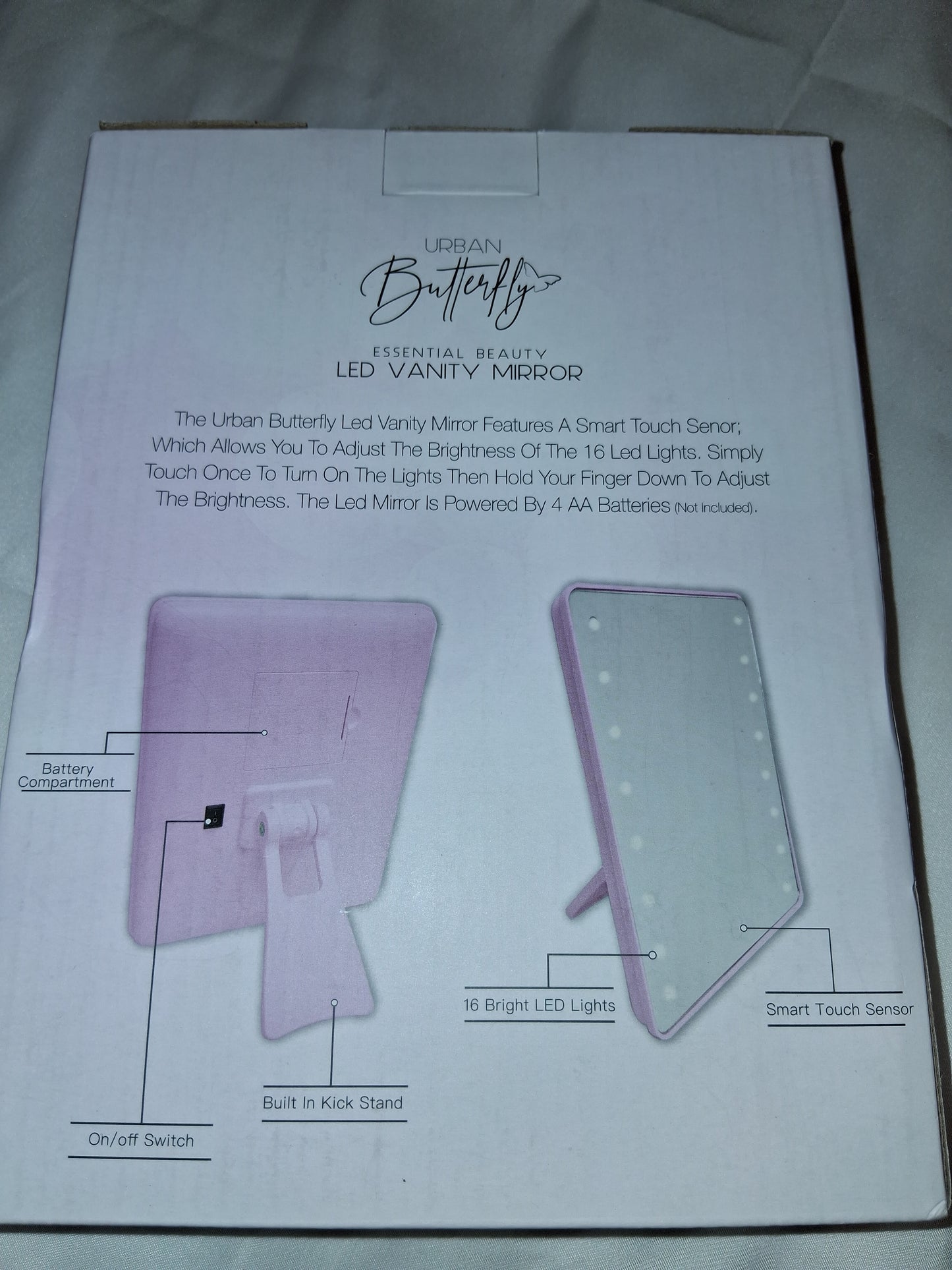 Led Pink Mirror