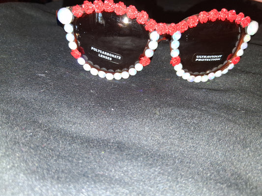 COCOMONEY GLASSES 1 OF A KIND CUSTOM SUN GLASSES PLASTIC 🕶 comes with free gifts 🎁