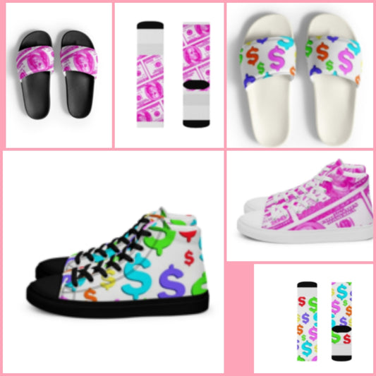 Cocomoney Shoes and Slides pink or multicolor