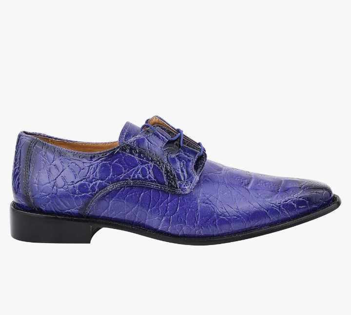Mens Oxford Dress Shoes Purple
