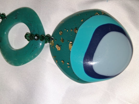 COCOMONEY NECKLACE 15IN CUSTOM JEWELRY only 1