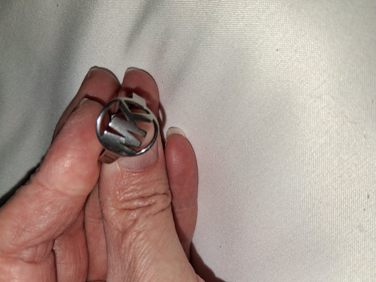 Stainless steel ring size 7