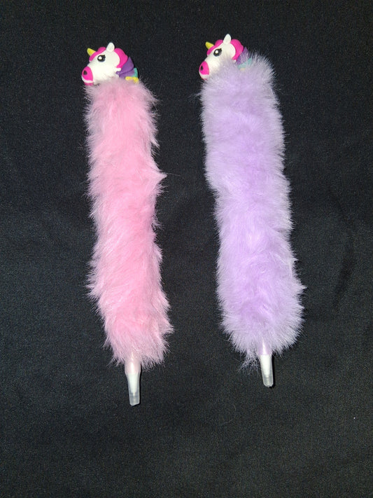 COCOMONEY INK PEN 1 PIECE PINK OR PURPLE REFILLABLE