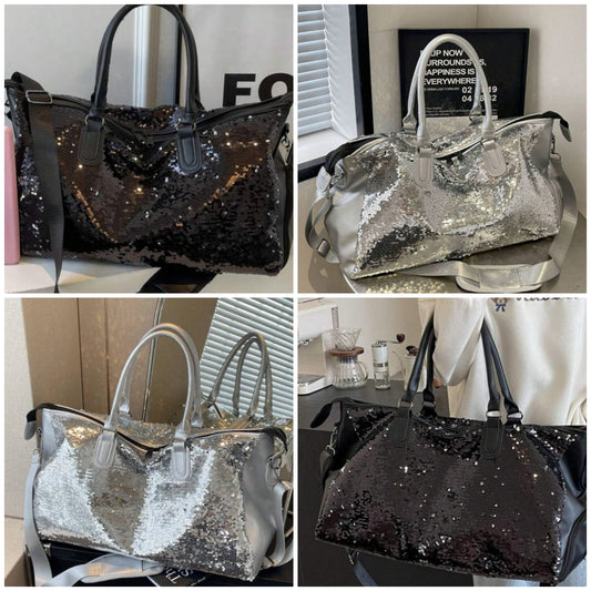 COCOMONEY Duffel Bag Sequin Queen