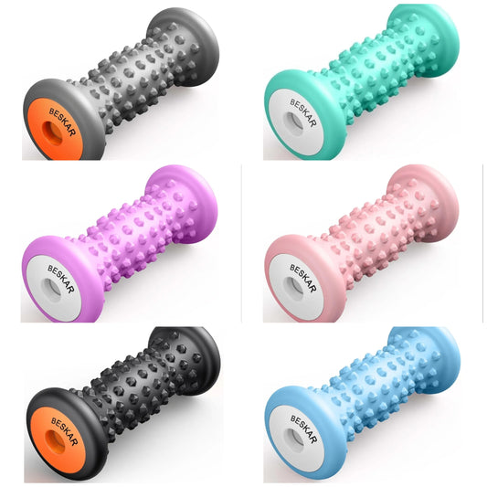 Foot Massage Roller for Plantar Fasciitis Relief, Portable Foot Roller to Deep Tissue Muscle Massage, Foot Arch and Heel Pain, Foot Trigger Point Therapy Reflexology Tool Arm Hand Leg