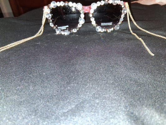 COCOMONEY GLASSES 1 OF A KIND CUSTOM SUN GLASSES PLASTIC 🕶 comes with free gifts 🎁