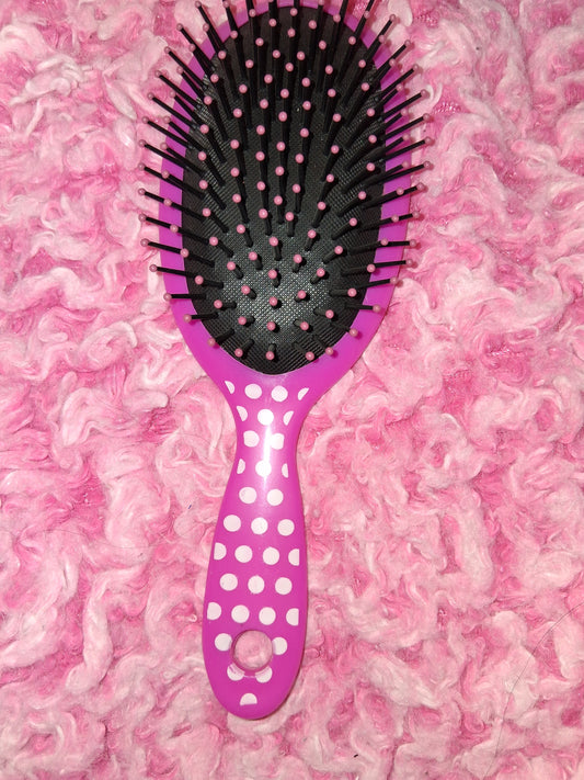 COCOMONEY HAIR BRUSH FULL SIZE PLASTIC with free gift
