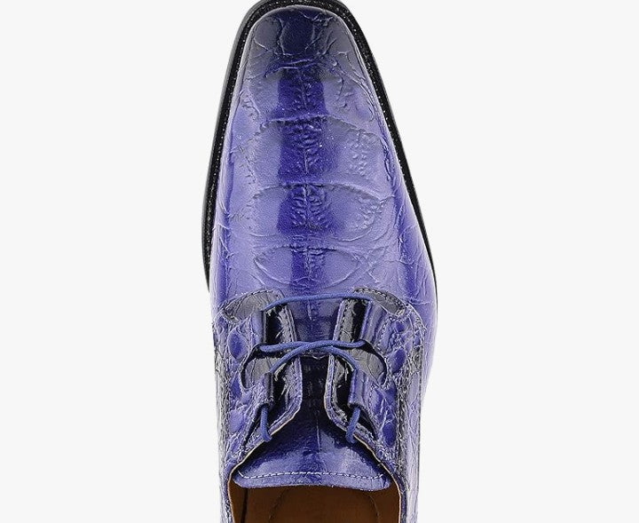 Mens Oxford Dress Shoes Purple
