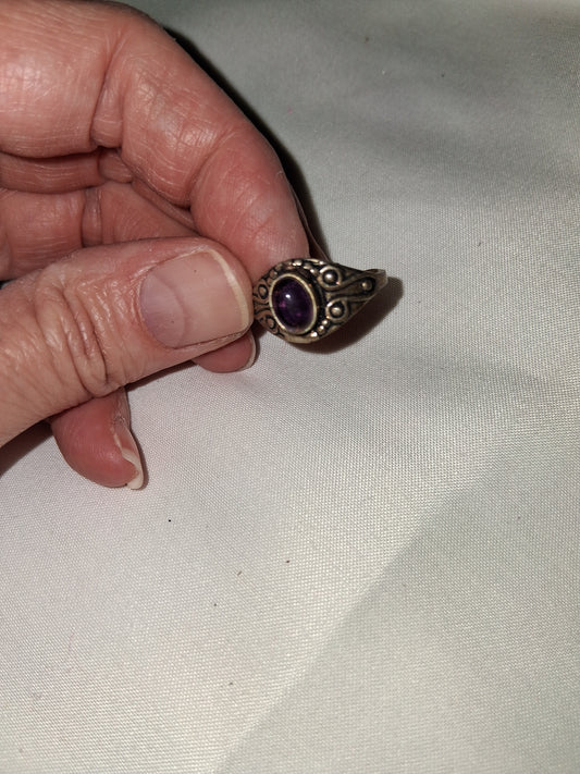 Silver plated ring COCOMONEY