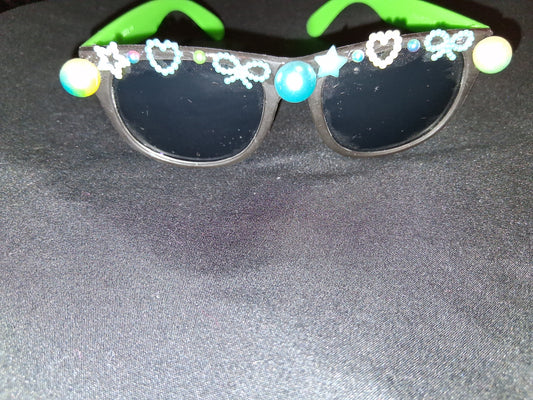 COCOMONEY GLASSES 1 OF A KIND CUSTOM SUN GLASSES PLASTIC 🕶 comes with free gifts 🎁