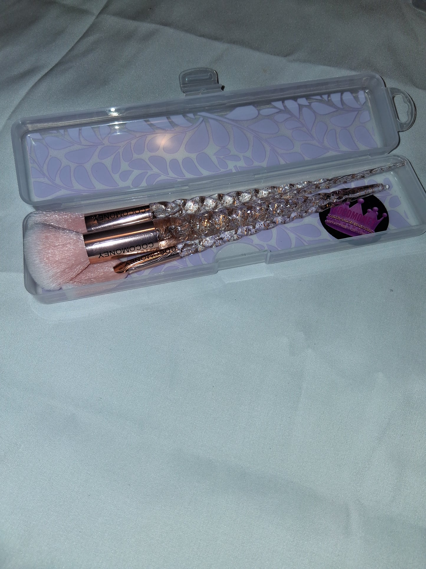 COCOMONEY MAKEUP BRUSH HOLDER brushes not included