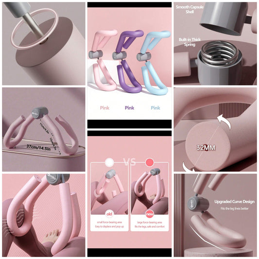 1pc Hip Pelvic Floor Trainer For Chest Arms Hip Legs Muscles Lift Home Gym Fitness Equipment