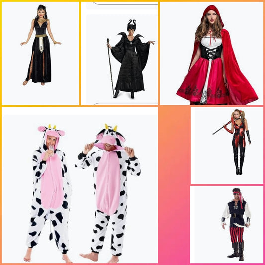 Adult Halloween costume comes with accessories show in its photo choose number by the costume you want