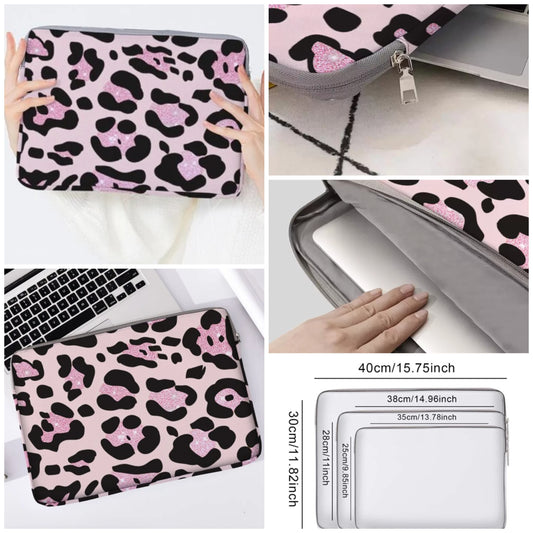 1 Pc Zebra Stripe Plush Adjustable Shoulder Strap Student Laptop Bag 11 Inch/14 Inch Adjustable Shoulder Strap Computer Bag Protection Case File Bag Laptop Sleeve Computer Carrying Case Bag 11 14 Inch Portable Table Cover Bags For Mac Book cocomoney