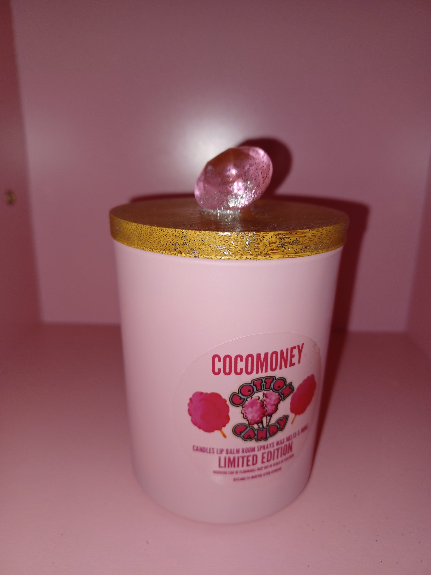 COCOMONEY COTTON CANDY CANDLES 10oz COLLECTION
