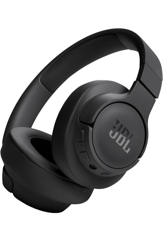 Tune 720BT - Wireless Over-Ear Headphones with JBL Pure Bass Sound, Bluetooth 5.3, Up to 76H Battery Life and Speed Charge, Lightweight, Comfortable and Foldable Design (Black)