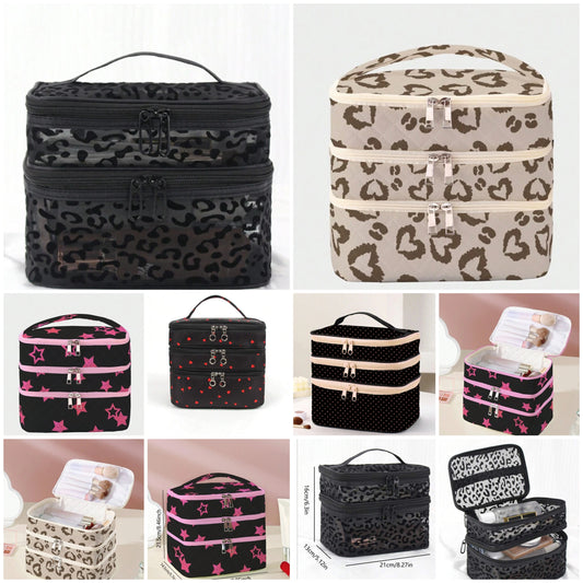 Cosmetic Bag For Storage, Square-Shaped Makeup Bags,