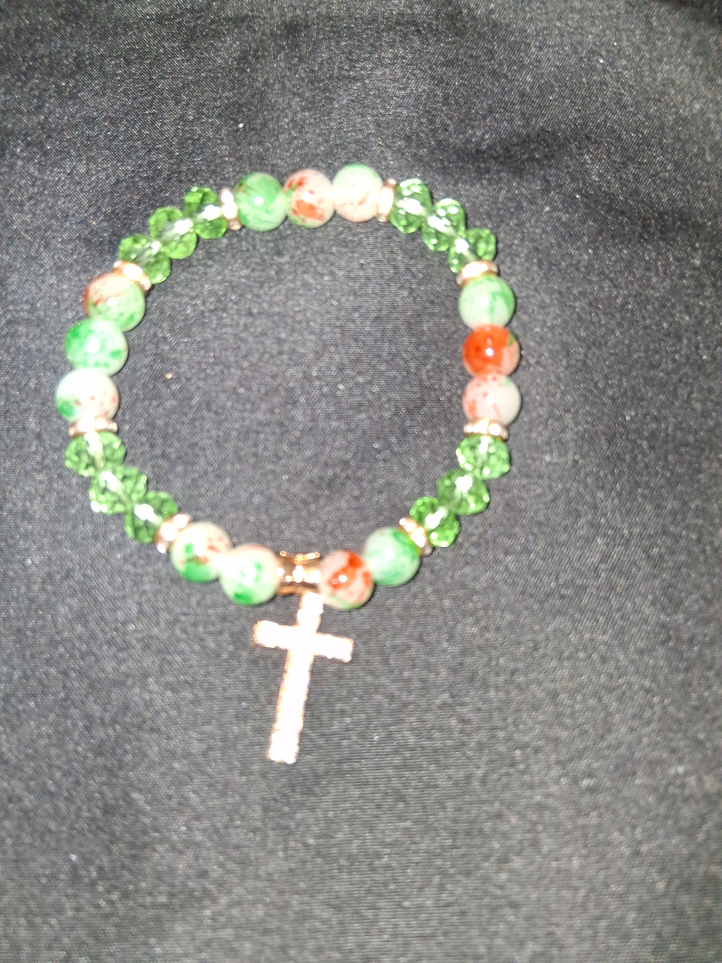 Beaded gemstone bracelet COCOMONEY costume jewelry