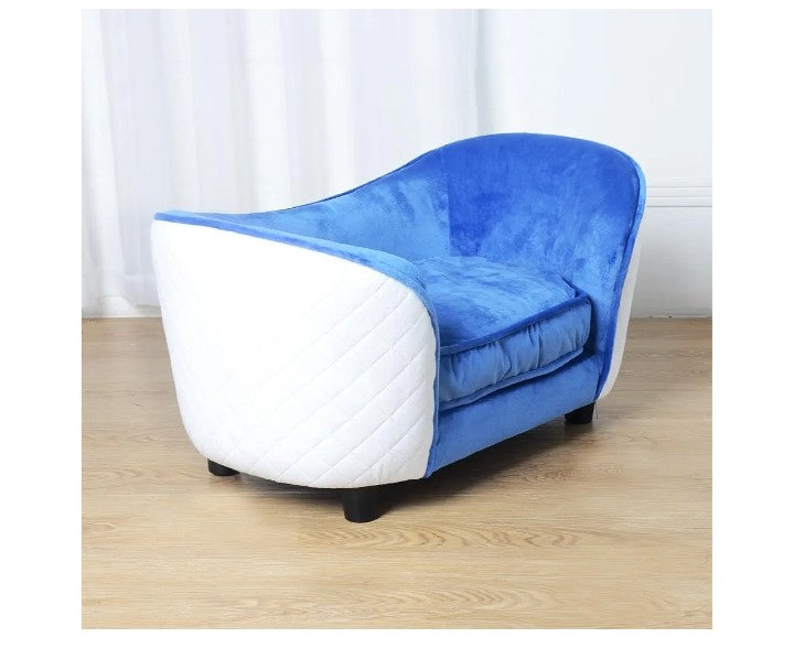 Comfy Velvet Pet Sofa Bed for Small Cats or dogs - Convenient and Stylish