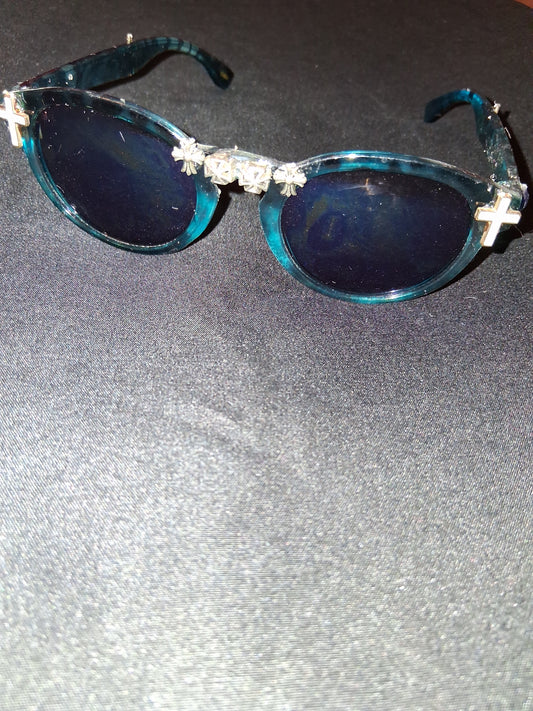 COCOMONEY GLASSES 1 OF A KIND CUSTOM SUN GLASSES PLASTIC 🕶 comes with free gifts 🎁