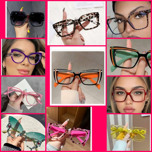Fashion Glasses chose your pair by number in picture below