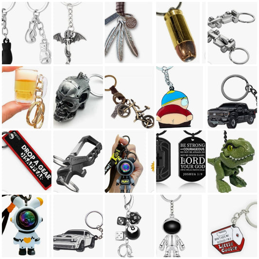 Keychain Made of Metal spice up your keys with these men's accessories