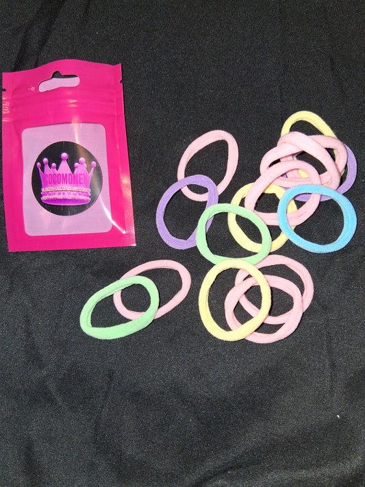 COCOMONEY HAIR TIES STRETCHY FABRIC