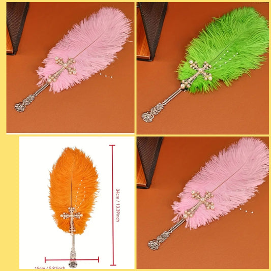Feather fan