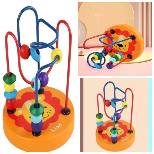 Mini Maze Beads Game Toy, Intellectual Development (Random Color)School, Student,Stationery,School Supplies wood cpc certificate
