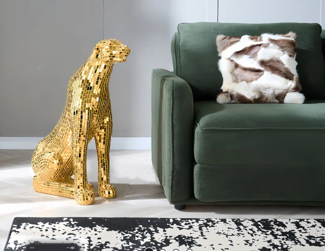 31.25" SITTING PANTHER