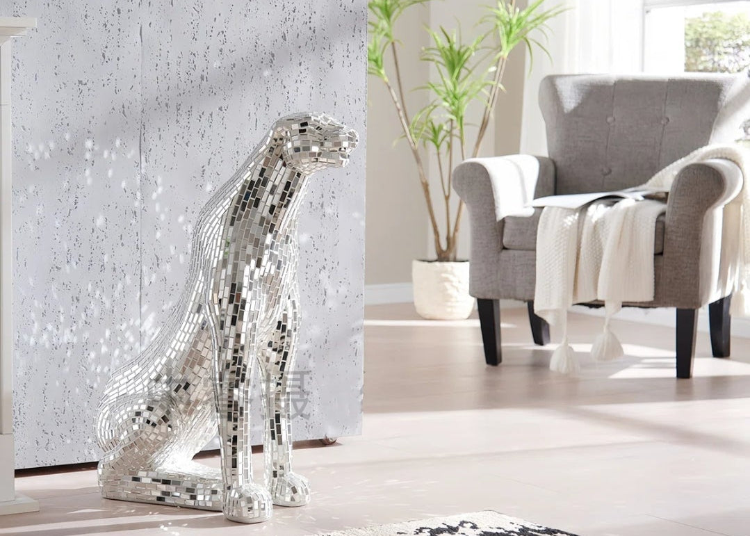 31.25" SITTING PANTHER