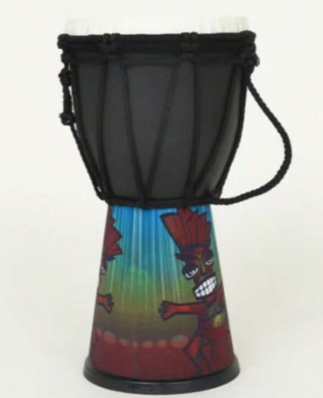 1 Pc African Djembe Drum Percussion Instrument, Lightweight For Beginner, Handmade Goatskin Drum [Some Parts Random Color, Color Variance]