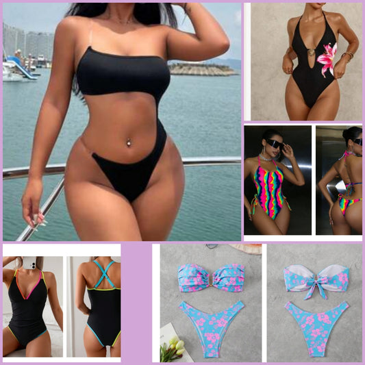 Sexy Swimsuits 1 & 2 piece choose option by number
