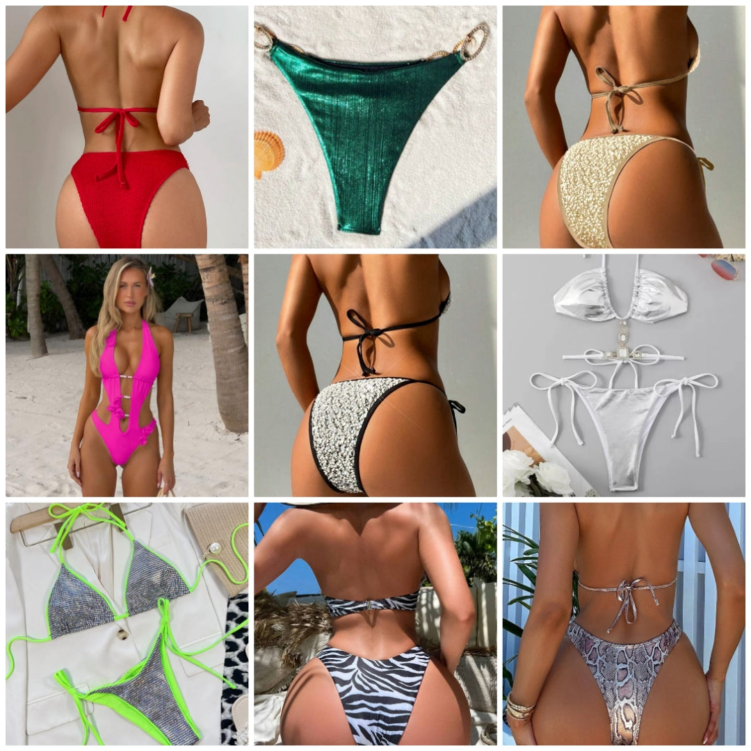 2 Piece or 1 Piece Swim Suit Set choose number option below 1-11