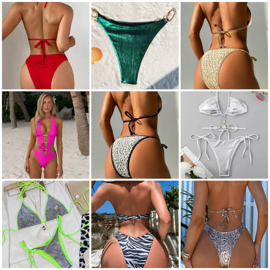 2 Piece or 1 Piece Swim Suit Set choose number option below 1-11