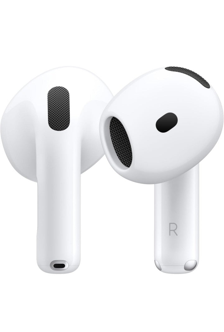 Apple AirPods 4 Wireless Earbuds, Bluetooth Headphones, with Active Noise Cancellation, Adaptive Audio, Transparency Mode, Personalized Spatial Audio, USB-C Charging Case, Wireless Charging, H2 Chip