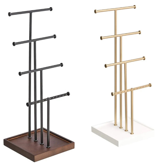 Four-Tier Jewelry Tree Stand
