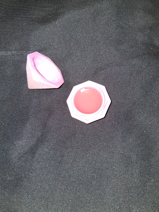COCOMONEY lipgloss diamond shape pink