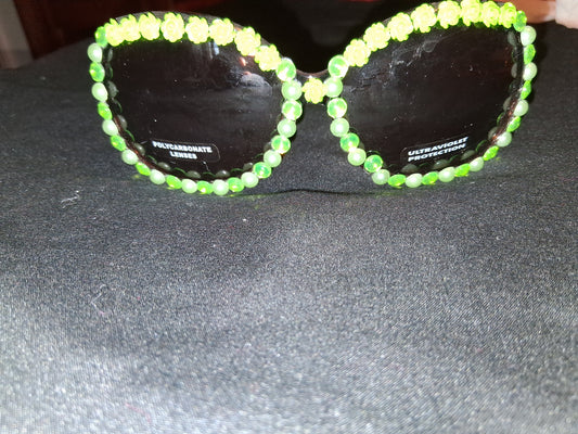 COCOMONEY GLASSES 1 OF A KIND CUSTOM SUN GLASSES PLASTIC 🕶 comes with free gifts 🎁