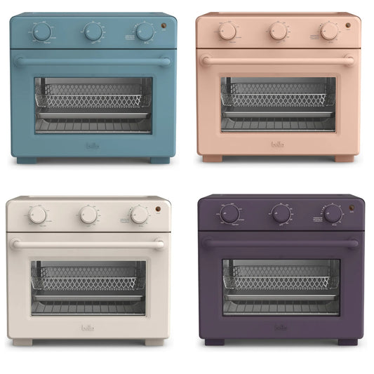 Air Fry Toaster Oven, 7 Preset Cooking Options, Dishwasher-Safe EverGood Coated Trays Included, 60-Minute Auto Shutoff w Audible Timer, Power Indicator Light, 1700 Watt,