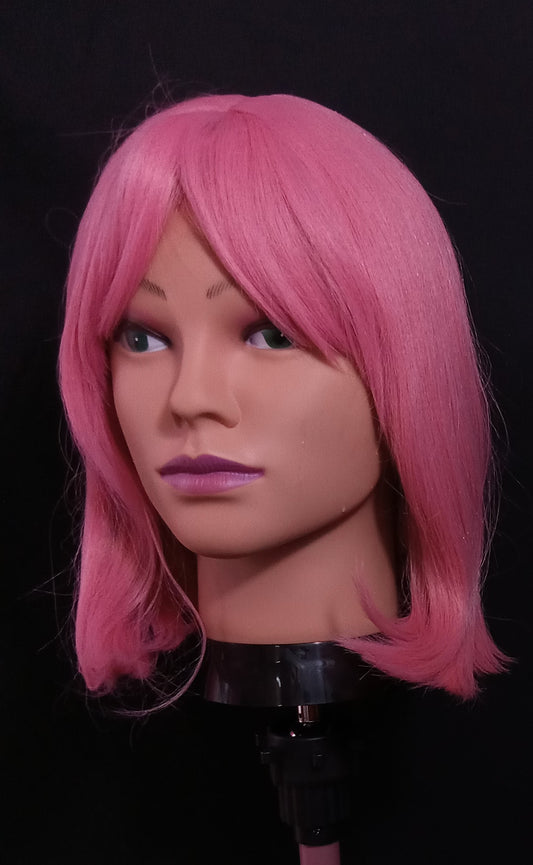 COCOMONEY WIG PINK BOB SYNTHETIC