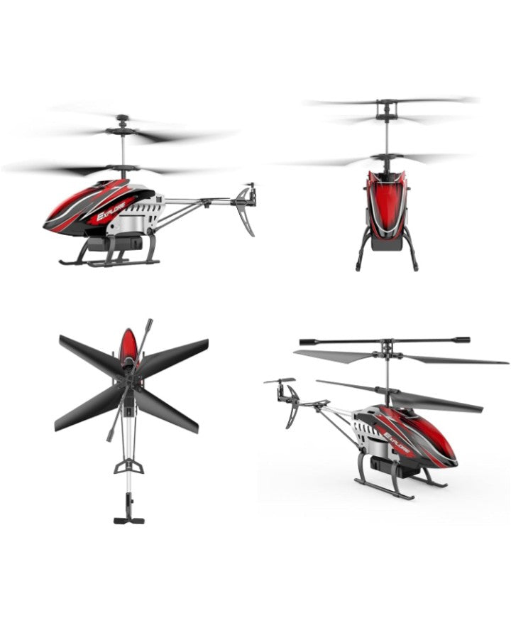 RC Helicopter, Remote Control Helicopter for Kids with 30Mins Flight(2 Batteries), 7+1 LED Light Modes, Altitude Hold, RC Toys for Boys Girls