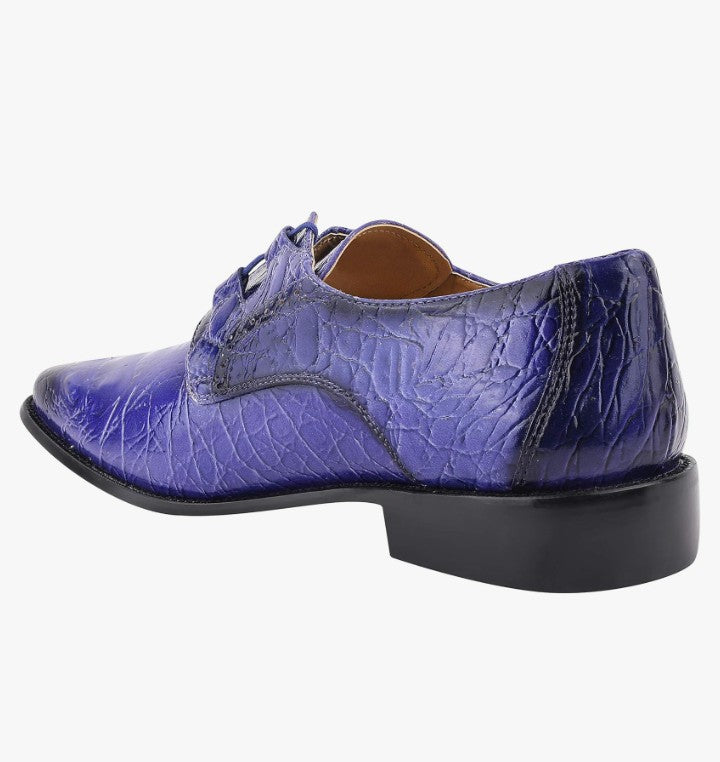 Mens Oxford Dress Shoes Purple