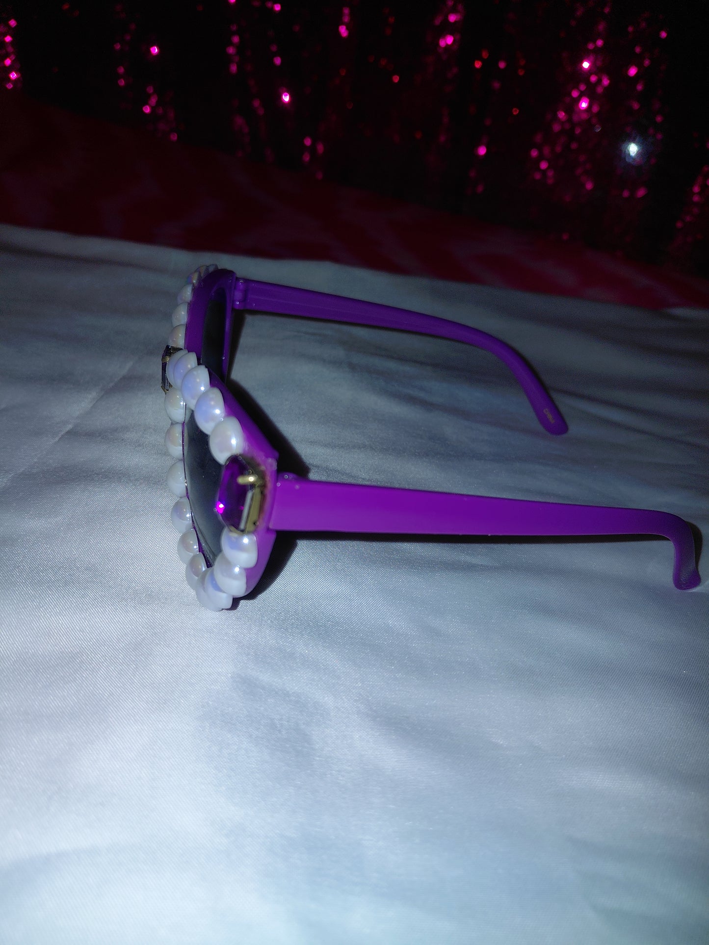 Cocomoney Glasses custom 1 of 1 pair sunglasses gemstones plastic materials uv COCOMONEY.STORE