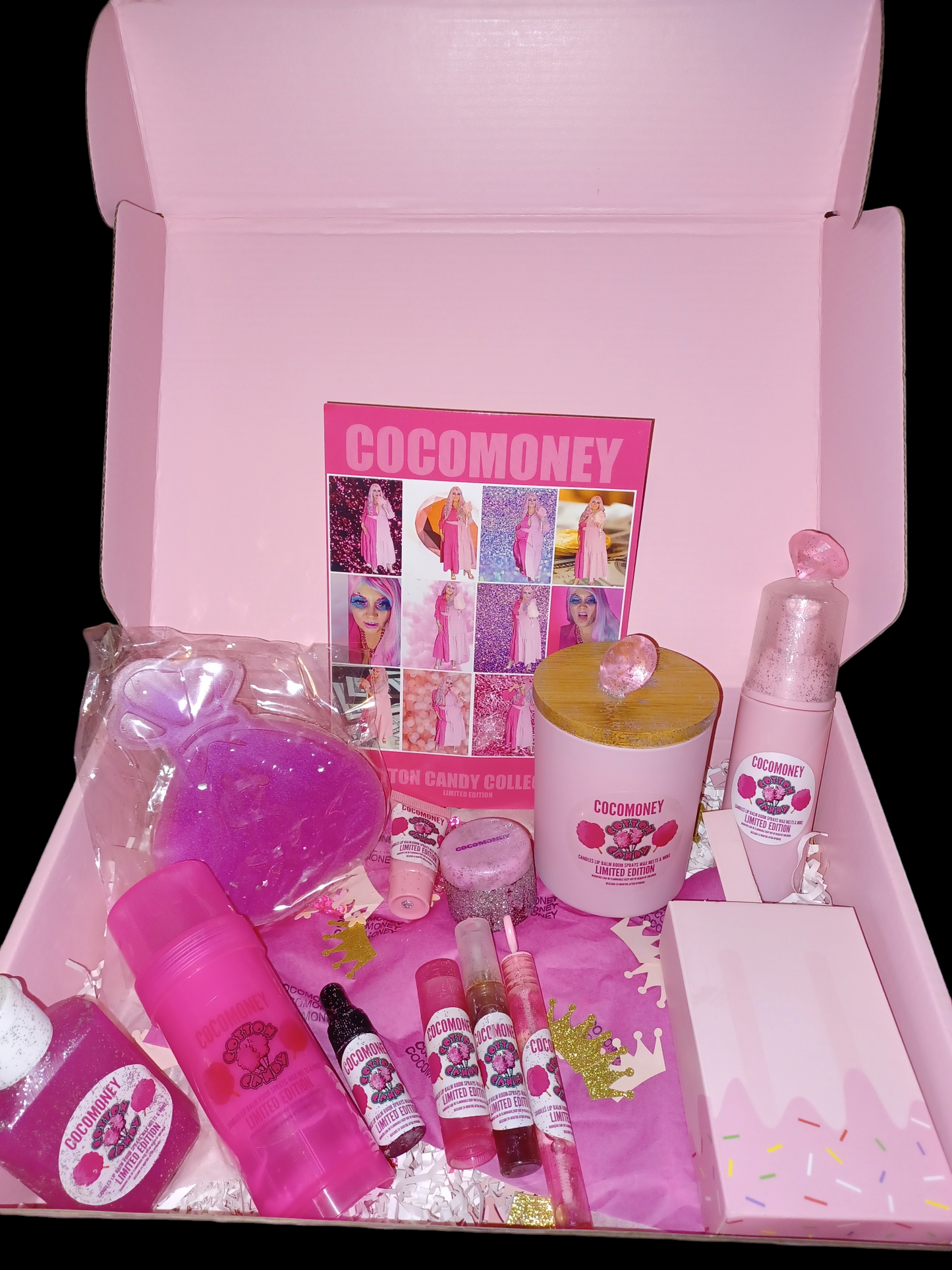 COCOMONEY COTTON CANDY COLLECTION LIMITED EDITION BOX